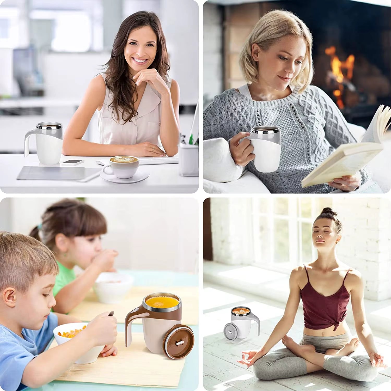 Automatic Self-Stirring Mug – Mix Smarter, Sip Smoother